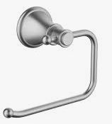 Clasico Toilet Roll Holder Brushed Nickel