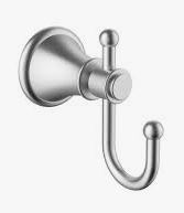 Clasico Robe Hook Brushed Nickel