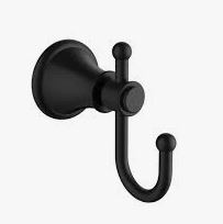 Clasico Robe Hook Matt Black