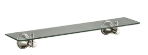 Clasico Shelf Glass Chrome