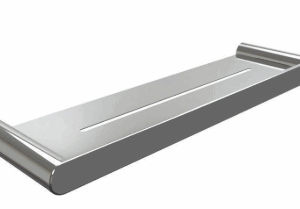 Dove Shelf Metal Chrome