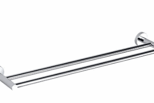 Otus Towel Rail Double Chrome 600mm