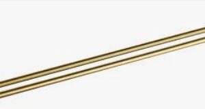 Otus Towel Rail Double Brushed Gold 750mm