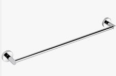 Otus Towel Rail Single Brushed Nickel 750mm
