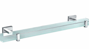 Sara Shelf Glass Chrome