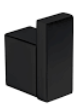 Cubic Robe Hook – Matte Black