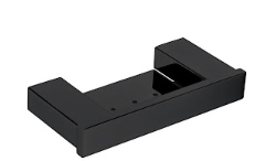 Cubic Soap Dish – Matte Black