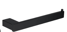 Cubic Towel Ring – Matte Black