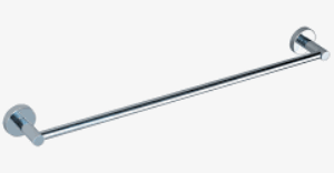 Dome Single Towel Rail 600mm