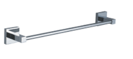 Square Single Towel Rail 600mm