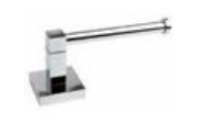 Square Toilet Roll Holder Straight