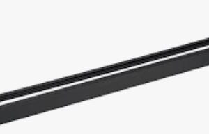 Titan Single Towel Rail 600mm – Matte Black