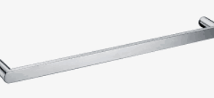 Titan Single Towel Rail 800mm