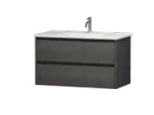 Alana CHARCOAL 1200 Vanity – Wall Hung – PM – SGL