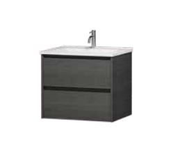 Alana CHARCOAL 600 Vanity – Wall Hung – VC