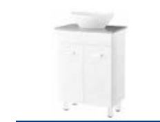 Barra 600 x 365 Vanity- Legs – QS