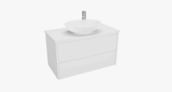 Barra 900 x 365 Vanity – RHD – Kick – QS