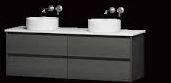 Barra 900 x 365 Vanity – LHD – Legs – PM