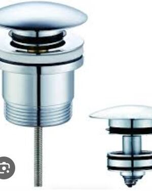 Pop-up Waste Basin Universal Brushed Nickel 40mm