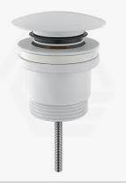 Pop-up Waste Basin Universal Matt White 40mm
