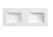 Vanity Top: 1200 x 470 Thin V/C Top 1TH DBL