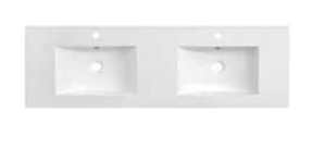 Vanity Top: 1500 x 470 Thin V/C Top 3TH DBL