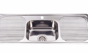 Single Bowl Double Drainer Sink   1180mm