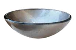 Glass Basin: 420 x 420 x 150 – Arctic Grey