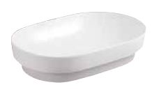 Basin: 550 x 370 x 140/70 Above Counter/Semi-Inset V/C Basin 0TH