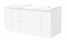 Denver 1200 Vanity – Wall Hung – DBL – QS