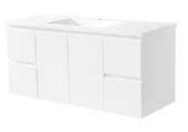 Denver 1200 Vanity – Wall Hung – PM – SGL