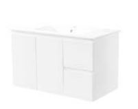 Denver 900 Vanity – LHD – Wall Hung – VC