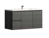 Denver Charcoal 900 Vanity – LHD – Wall Hung – PM