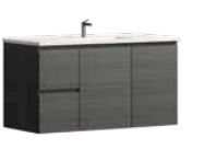 Denver Charcoal 900 Vanity – RHD – Wall Hung – PM