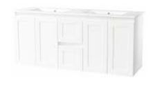 Georgia 1200 Vanity – Wall Hung – VC – DBL