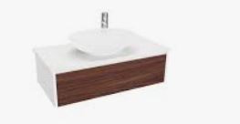 Georgia Matt White 1200 Vanity – Kick – SGL – QS