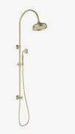 Clasico Shower Set  Brushed Gold