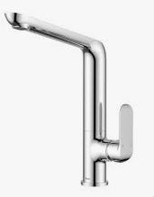 Kara Sink Mixer  Chrome / White