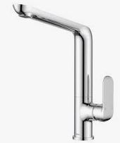 Kara Sink Mixer In Brushed Nickel Lead Free