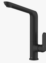 IKON-Kara Matt Black Sink Mixer  Lead Free