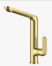Kara Basin Mixer  Brushed Gold Lead Free