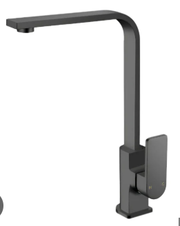 Flores Sink Mixer Matt Black