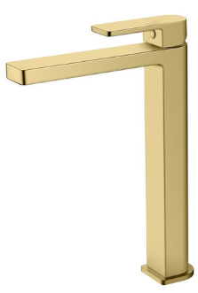 Flores Basin Mixer High Rise Brushed Nickel