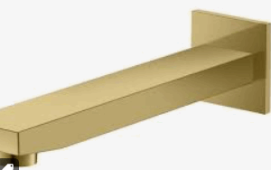 Flores Spout Brushed Gold
