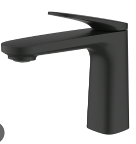 Sulu Ii Basin Mixer Matt Black