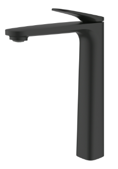 Sulu Ii Tall Basin Mixer Matt Black