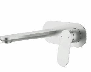 Sulu Ii  Wall  Basin Mixer  Trim Kits Brushed Nickel