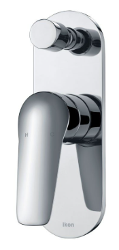 Sulu Wall mixer diverter Chrome