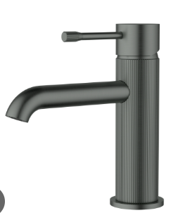Linie Basin Mixer  Gunmetal