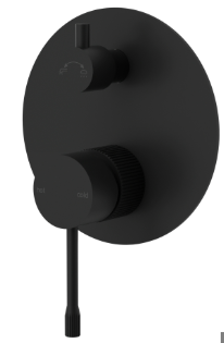 Linie Wall Mixer Diverter Trim Kit Matt Black